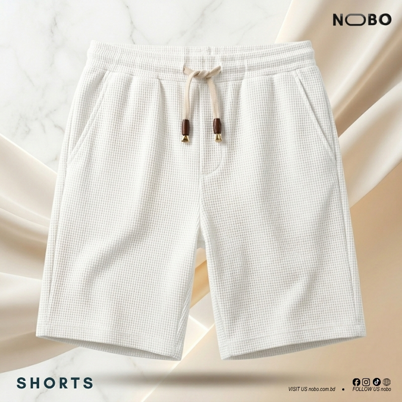 NOBO Mens Premium Waffle Shorts - SH-01