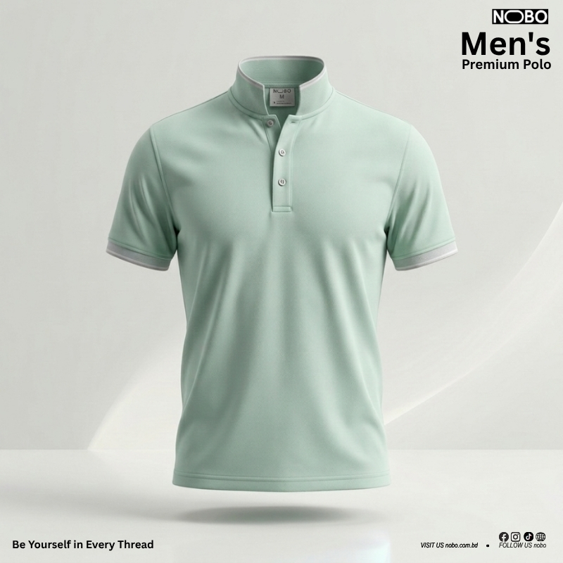 NOBO Mint Green Polo