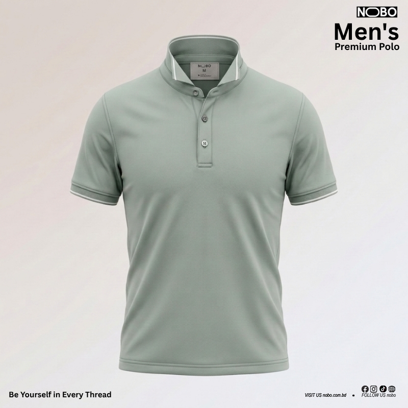 NOBO Sage Green Polo